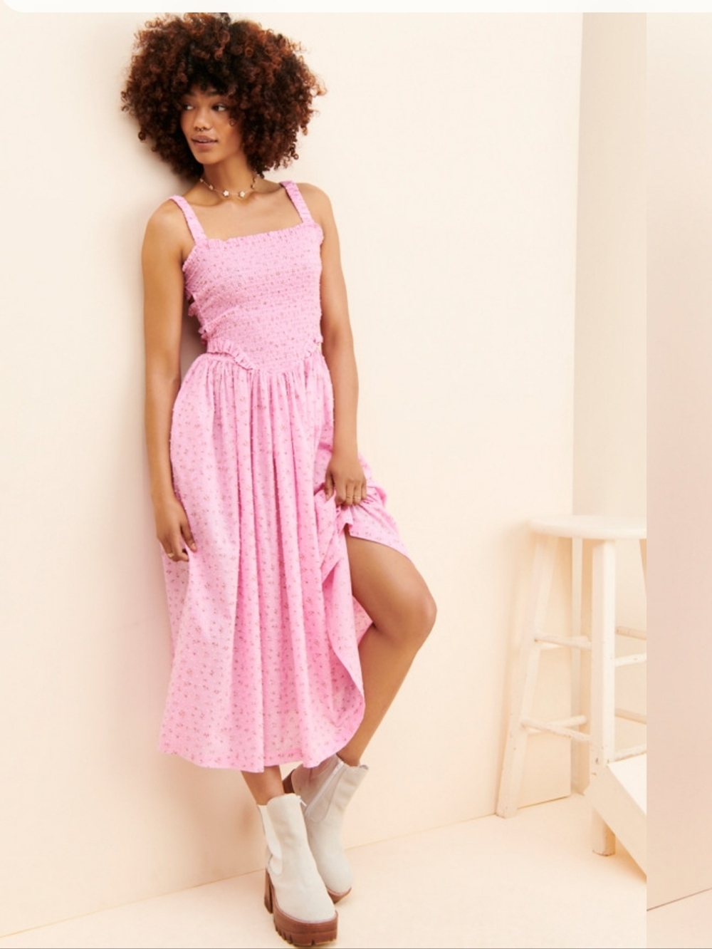 Tach Amelie Viole Midi Dress